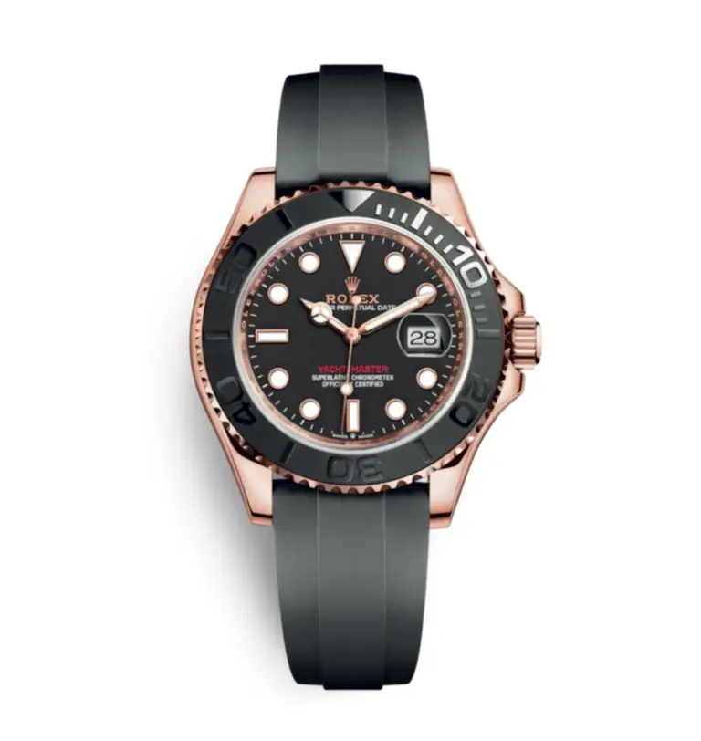 Super Clone Rolex Yacht Master Rose Gold 1