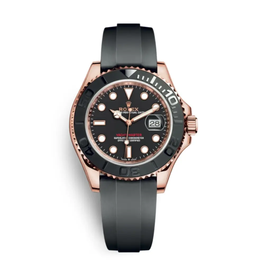 Super Clone Rolex Yacht Master Rose Gold 1