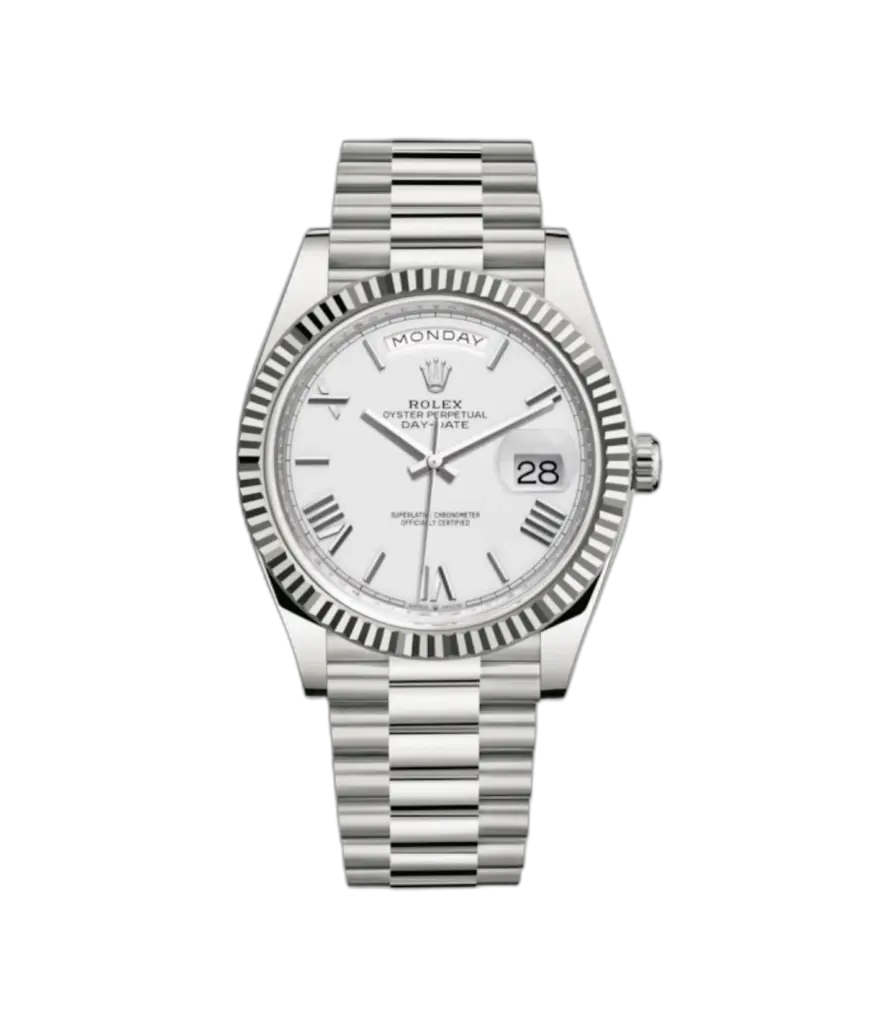 Super Clone Rolex Day Date White Dial 1