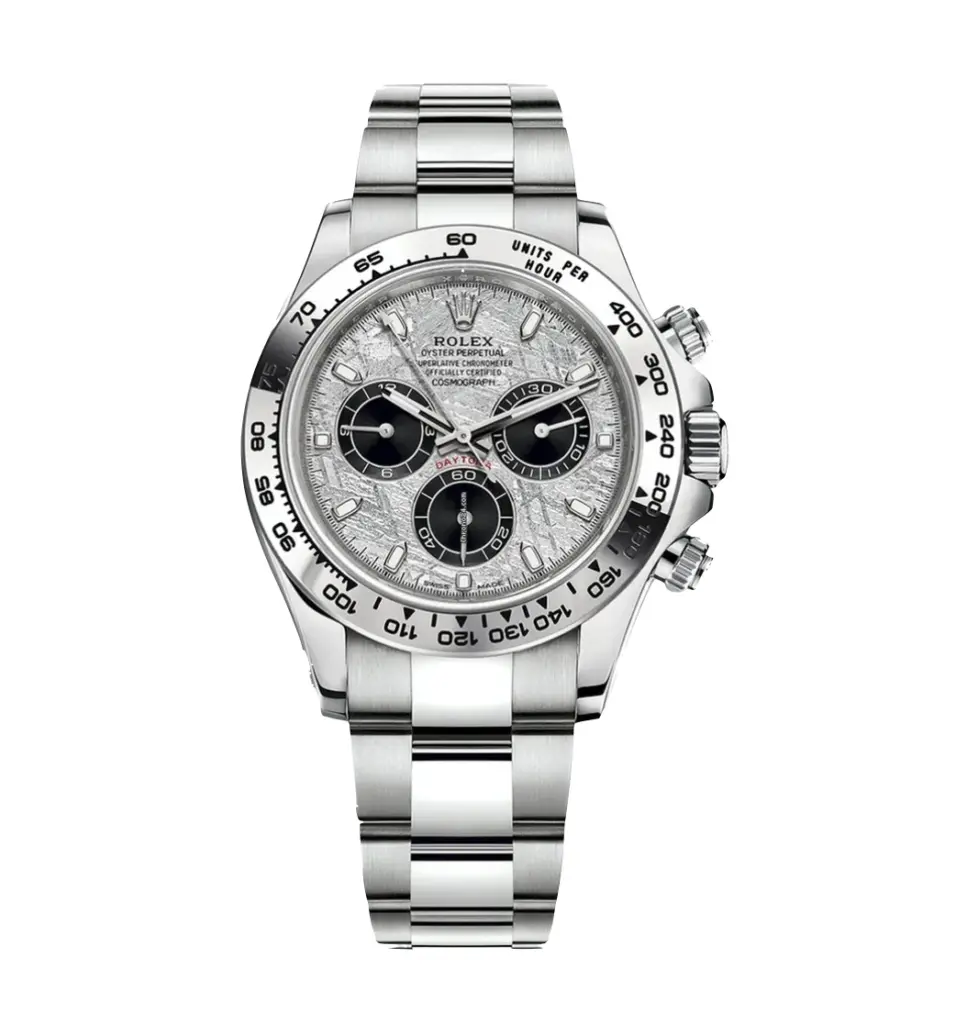Super Clone Rolex Daytona Meteorite and Black Dial 1