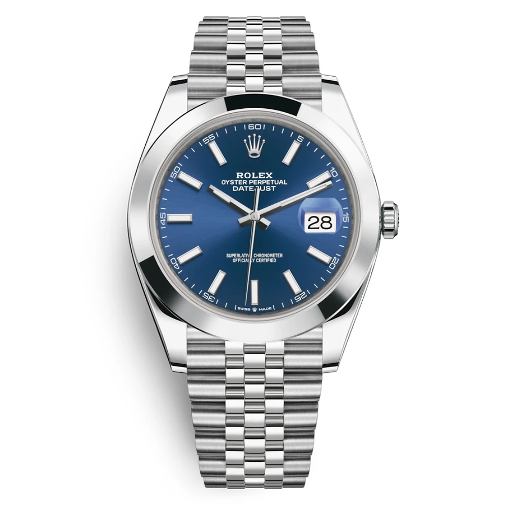 Reduced Super Clone Rolex Datejust Blue Dial 1