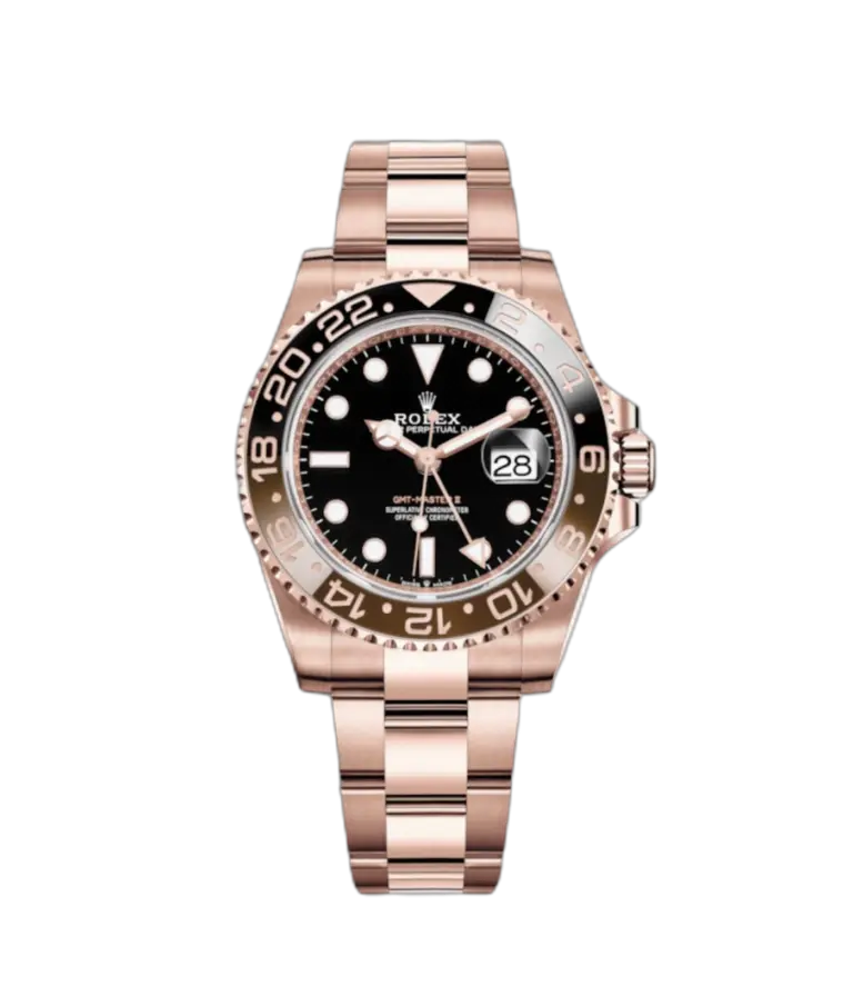 Super Clone Rolex GMT Master II Rose Gold 1