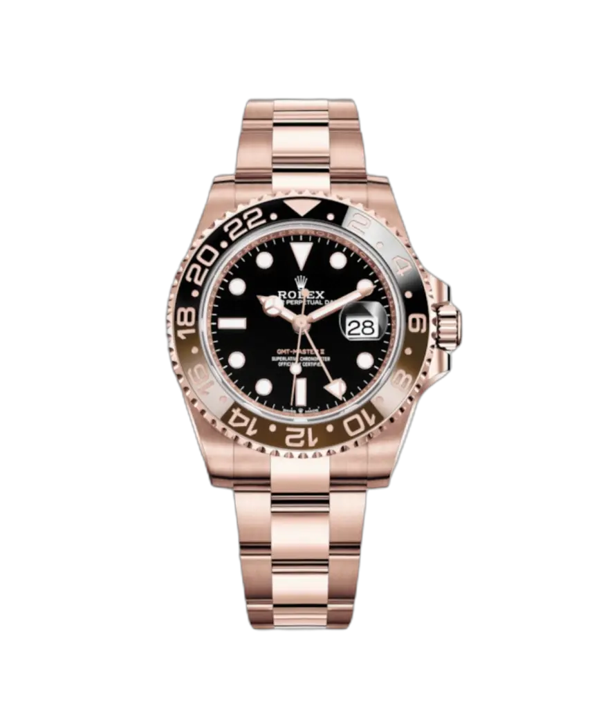 Super Clone Rolex GMT Master II Rose Gold 1