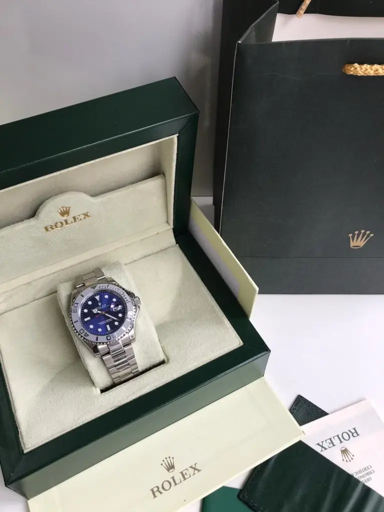 Super Clone Rolex Yacht Master Blue 4