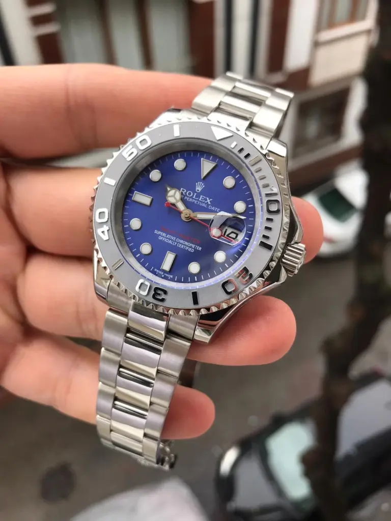 Super Clone Rolex Yacht Master Blue 5