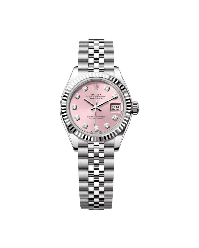 Super Clone Rolex Datejust 31mm Pink Dial Diamond Jubilee 1 819x1024 1