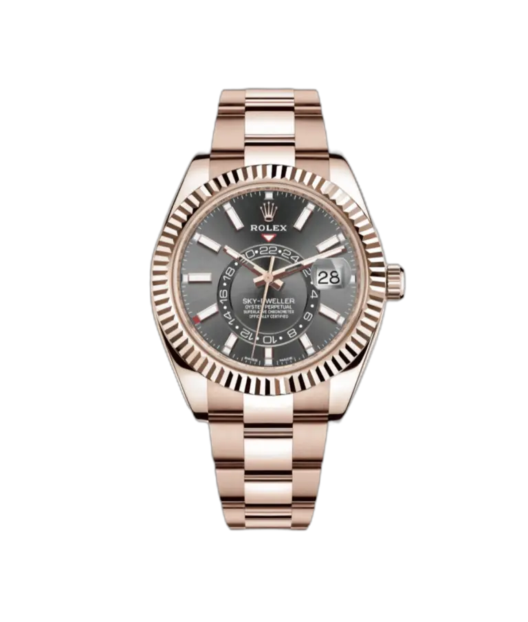 Super Clone Rolex Sky Dweller Everose 1