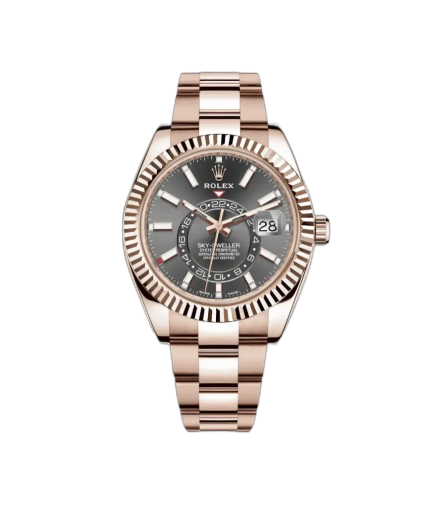 Super Clone Rolex Sky Dweller Everose 1