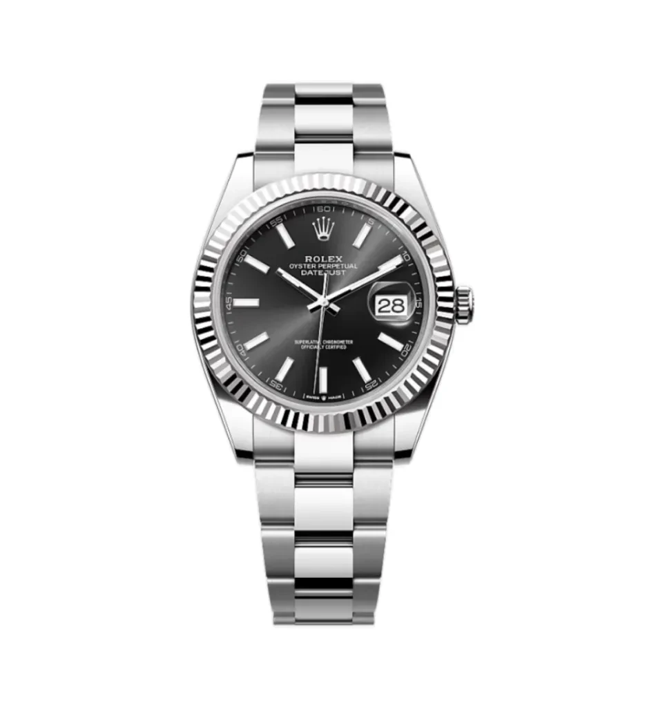 Super Clone Rolex Datejust Black Dial Oyster 1 966x1024 1