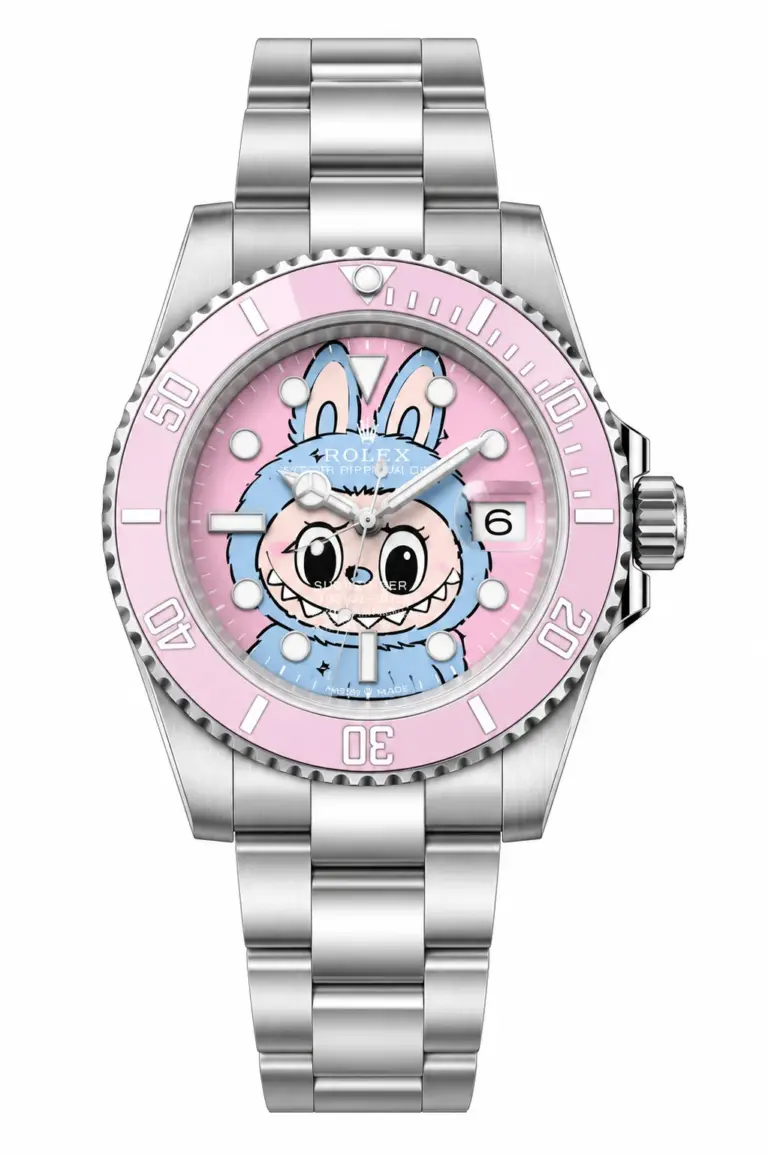 Super Clone Blaken Rolex Submariner Pink Labubu Dial