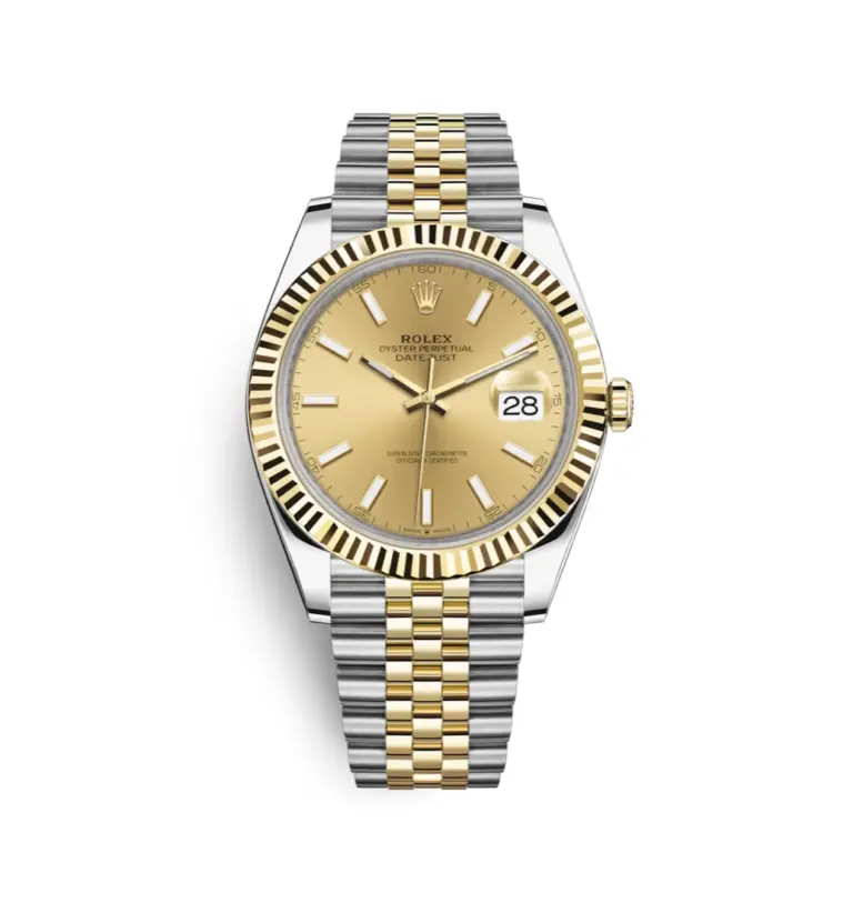 Super Clone Rolex Datejust Two Tone Gold 1