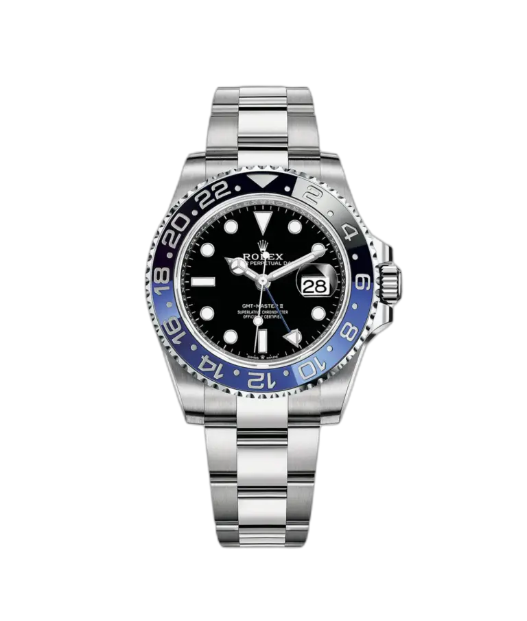 Reduced Super Clone Rolex GMT Batman Oyster 1
