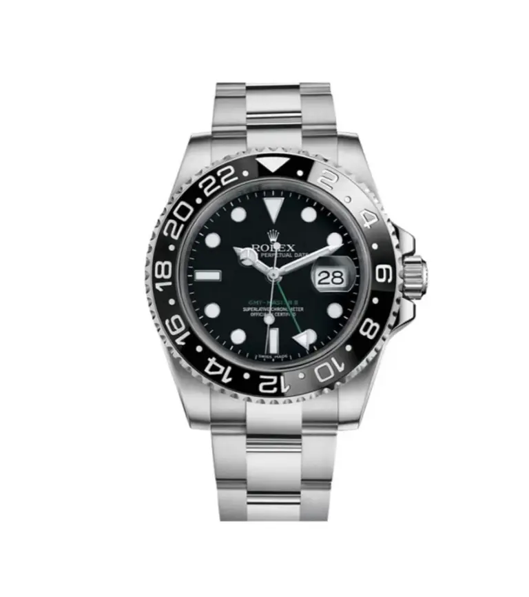 Reduced Super Clone Rolex GMT Master II Black 1