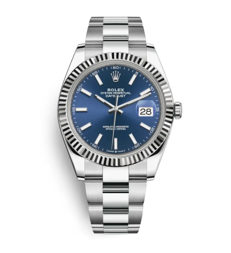 Super Clone Rolex Datejust Blue Dial Oyster 1 1