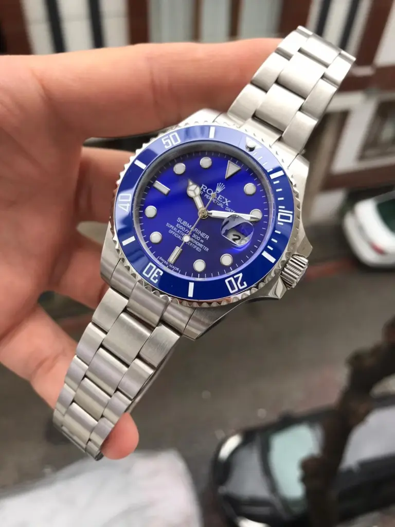 Super Clone Rolex Submariner Blue 2
