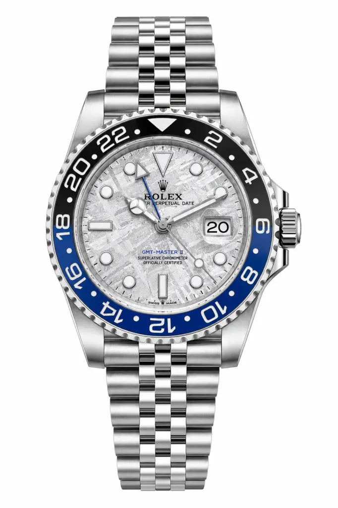 Super Clone Rolex GMT Master II Meteorite Batman Jubilee