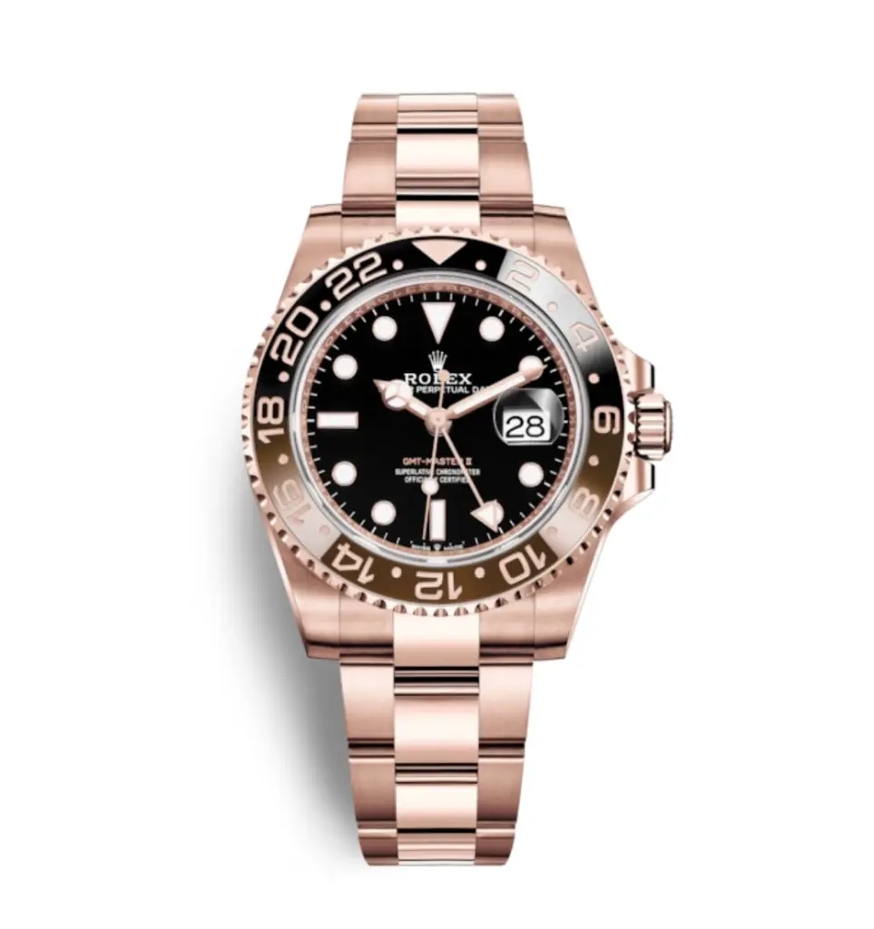 Super Clone Rolex GMT Master II Rose Gold 1
